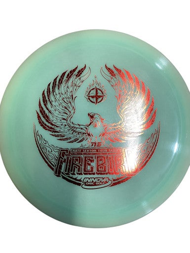 Used Innova FIREBIRD SEXTON Disc Golf Driver Royal Blue 11884-S000050086