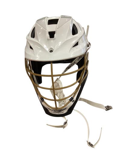 Used Cascade S Lacrosse Helmet White MD 11884-S000050080
