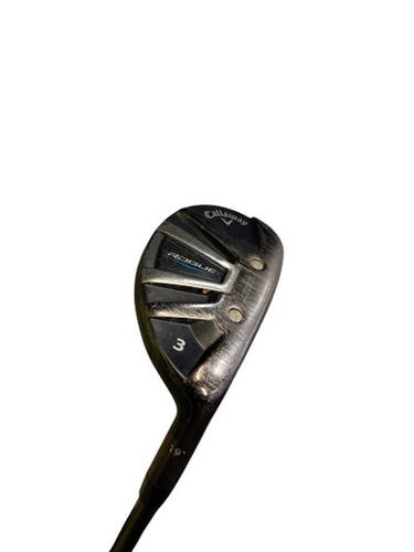 Used Callaway ROUGE Mens Hybrid Club RH 3 Hybrid 11884-S000050068