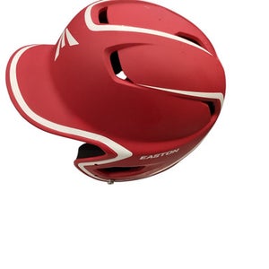 Used Easton RED HELMET Batting Helmet No Mask Red LG 11884-S000050032