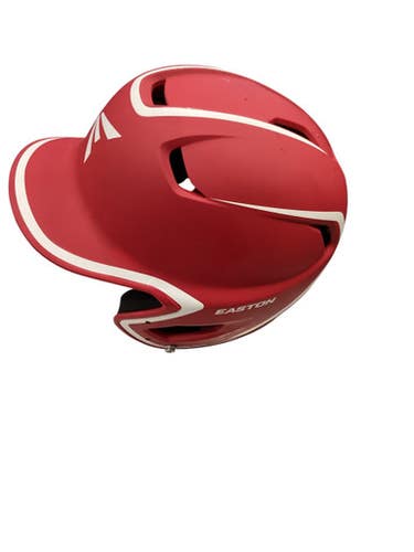 Used Easton RED HELMET Batting Helmet No Mask Red LG 11884-S000050032