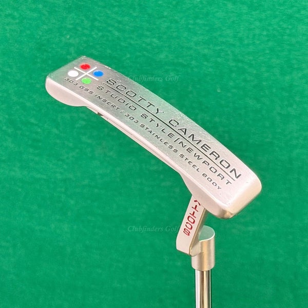 Scotty Cameron 2007 Studio Style Newport 34" Flat-Front Putter Titleist w/ HC