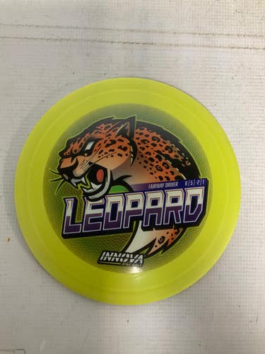 Used Innova LEOPARD Disc Golf Driver Yellow 11823-S000033338
