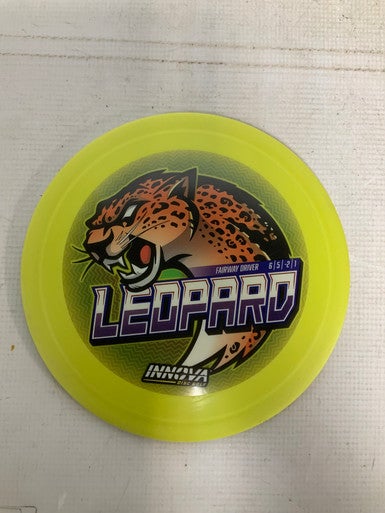 Used Innova LEOPARD Disc Golf Driver Yellow 11823-S000033338