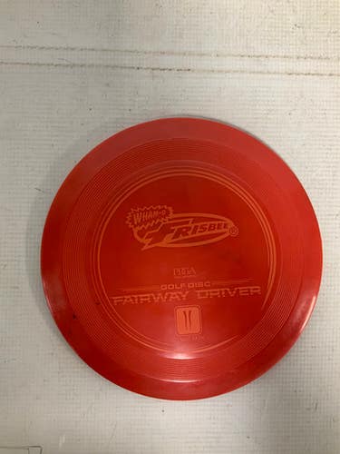 Used Wham-O RED Disc Golf Driver Red 173g 11823-S000033328