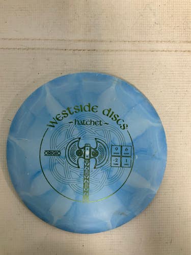 Used Westside HATCHET ORIGIO Disc Golf Driver Carolina Blue 11823-S000033331
