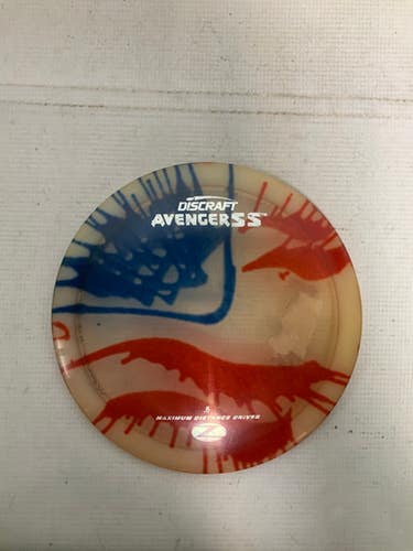Used Discraft AVENGER SS Disc Golf Driver White 11823-S000033329