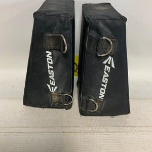Used Easton EASTON KNEE SAVERS BB/SB Catchers Knee Savers Black Senior 11823-S000033322