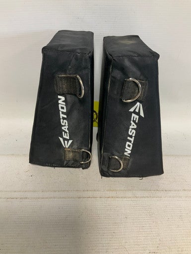 Used Easton EASTON KNEE SAVERS BB/SB Catchers Knee Savers Black Senior 11823-S000033322