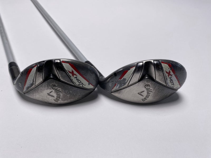 Callaway X Hot 2013  &  Hybrid Set 18* 23* Project X PXv 5.5 Regular Mens RH