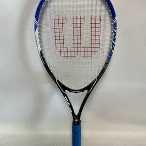 Used Wilson IMPACT Adult Tennis Racquet Royal Blue 4 3/8" 11823-S000033281