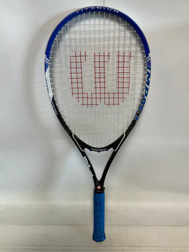 Used Wilson IMPACT Adult Tennis Racquet Royal Blue 4 3/8" 11823-S000033281