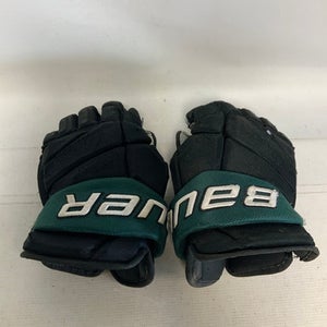 Used Bauer ROUGH RIDERS GLOVE Senior Gloves Black 14" 11823-S000033273