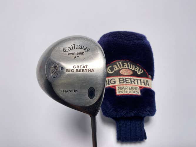 Callaway Original Great Big Bertha Driver 9* GBB UL Firm Graphite Mens RH HC