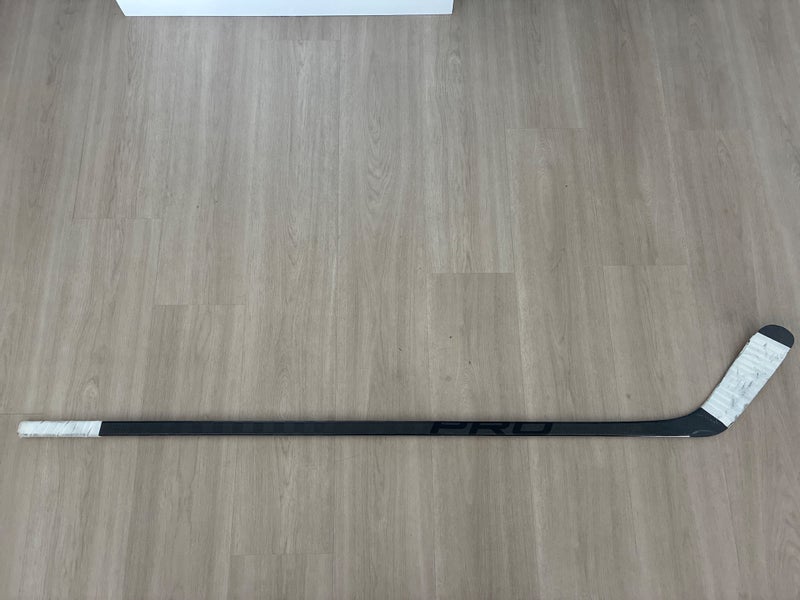 Senior  Custom Extra Lite Left Hand Hockey Stick Toe Pattern Pro Stock (Used)