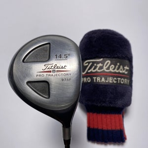 Titleist 975 F Fairway Wood 14.5* True Temper EI-70 Stiff Graphite Mens RH HC