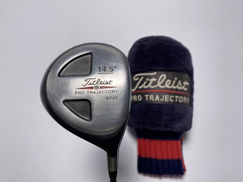 Titleist 975 F Fairway Wood 14.5* True Temper EI-70 Stiff Graphite Mens RH HC