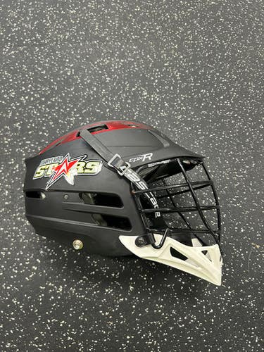 Used Cascade CASCADE CPX-R STARS Lacrosse Helmet Black One Size 11849-S000030406