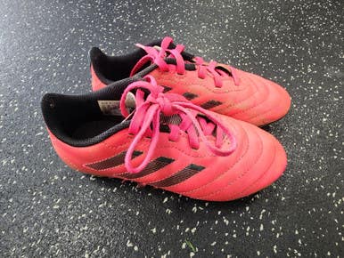 Used Adidas Soccer Cleats Pink Youth 13.0 11849-S000030383