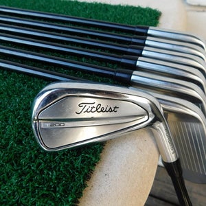 Titleist 2023 T200 Forged (4i-PW) Iron Set w/ TENSEI Blue Regular Flex Shafts