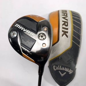 Callaway Mavrik Sub Zero 3 Fairway Wood 15* EvenFlow Riptide 6.0 50g Mens RH
