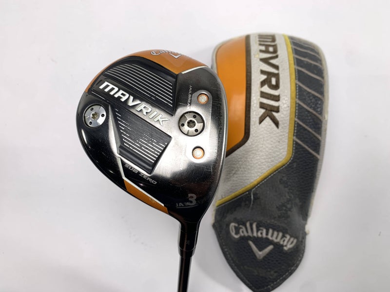 Callaway Mavrik Sub Zero 3 Fairway Wood 15* EvenFlow Riptide 6.0 50g Mens RH