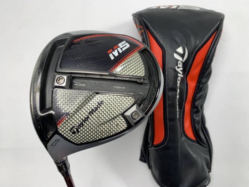 TaylorMade M5 Driver 45* Matrix HDA 60g Stiff Graphite Mens LH HC Midsize Grip