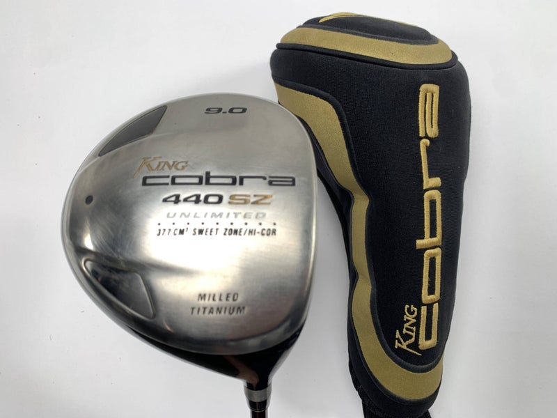 Cobra SZ 440 Unlimited Driver 9* Graphite Design YS-5.1 55g Stiff RH HC