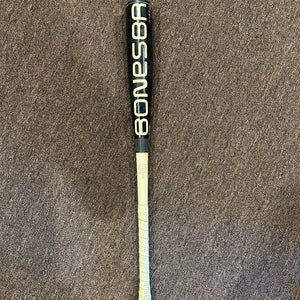 2025 Warstic Bonesaber Hybrid USABat Certified Bat (-10)  20 oz 30" Black Cobra Edition (Used)