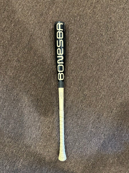 2025 Warstic Bonesaber Hybrid USABat Certified Bat (-10)  20 oz 30" Black Cobra Edition (Used)