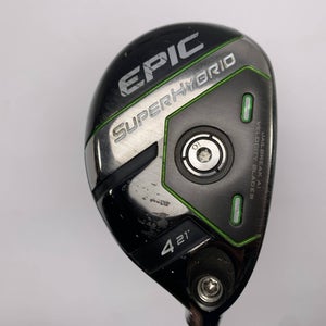 Callaway EPIC Super 4 Hybrid 21* AeroTech SteelFiber fc75 F3 Regular Mens RH HC