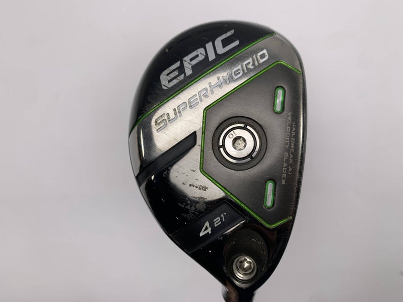 Callaway EPIC Super 4 Hybrid 21* AeroTech SteelFiber fc75 F3 Regular Mens RH HC