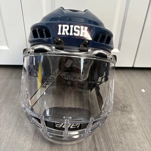 Notre Dame Game Worn Medium CCM Helmet Pro Stock (Used)