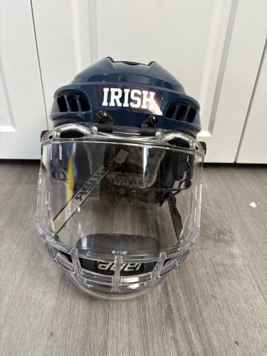 Notre Dame Game Worn Medium CCM Helmet Pro Stock (Used)