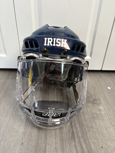 Notre Dame Game Worn Medium CCM Helmet Pro Stock (Used)