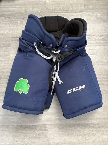 Notre Dame Game Worn Medium Senior CCM HP30 Hockey Pants Pro Stock (Used)