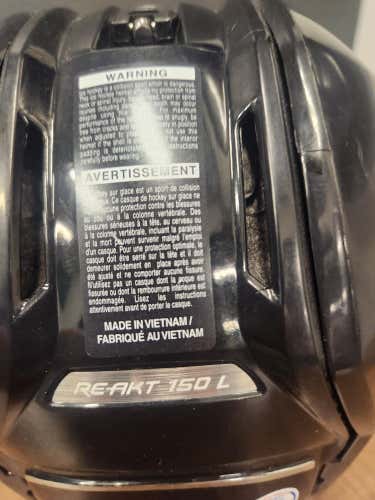 Large Bauer Re-Akt 150 Helmet (Used)