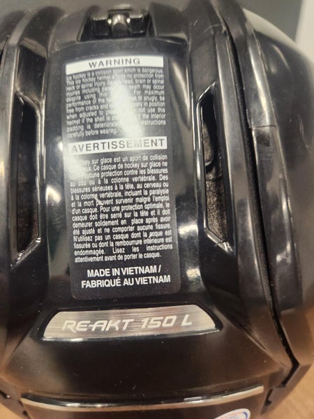 Large Bauer Re-Akt 150 Helmet (Used)