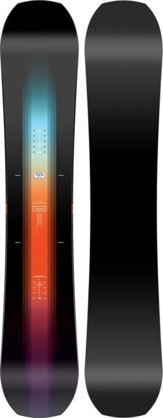 Nitro Team Men's Snowboard 155 cm Directional Twin New 2025 Black Base