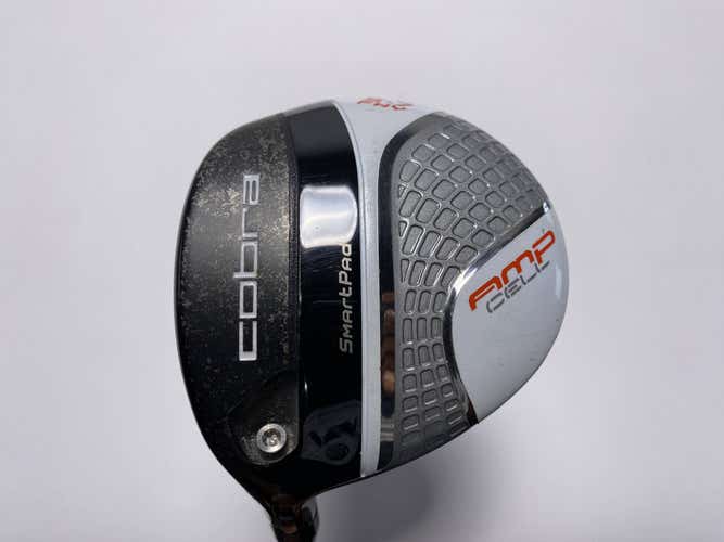 Cobra AMP Cell Silver 7 Fairway Wood 21* Fujikura Fuel 60g Stiff Mens LH
