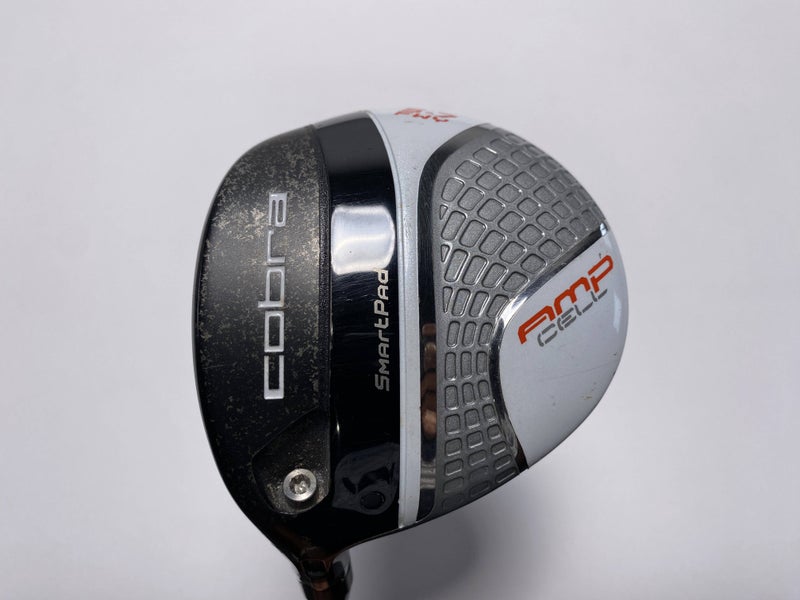 Cobra AMP Cell Silver 7 Fairway Wood 21* Fujikura Fuel 60g Stiff Mens LH