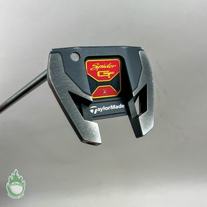 Used Left Handed TaylorMade Spider GT Black 34.5" Putter Black Steel Golf Club