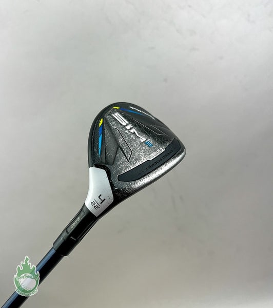 Used RH TaylorMade Sim 2 Max 4 Hybrid 22* Ventus 6-R Regular Flex Graphite Golf