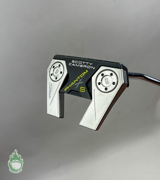 Used RH Titleist Scotty Cameron Phantom X 5 Mallet 35" Putter Steel Golf Club