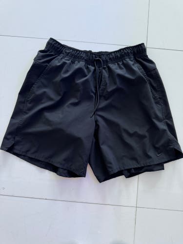 Black Nike running short