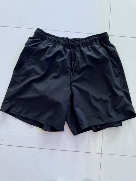 Black Nike running short