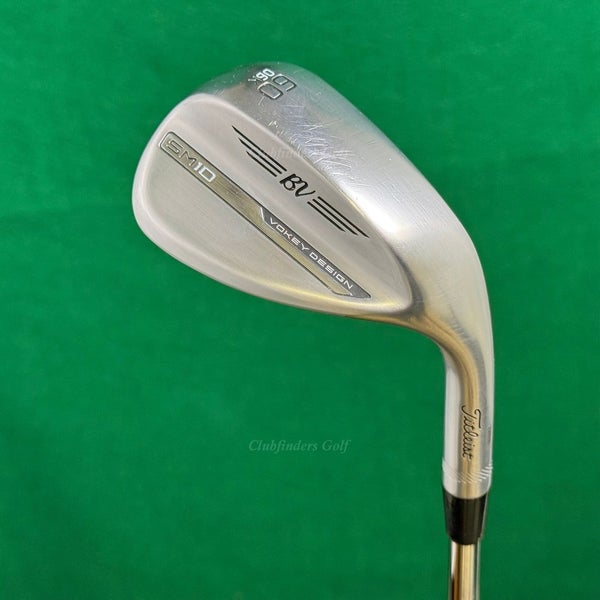 Titleist Vokey SM10 Chrome 60-6K 60 Lob Wedge Vokey Design Steel Wedge Flex