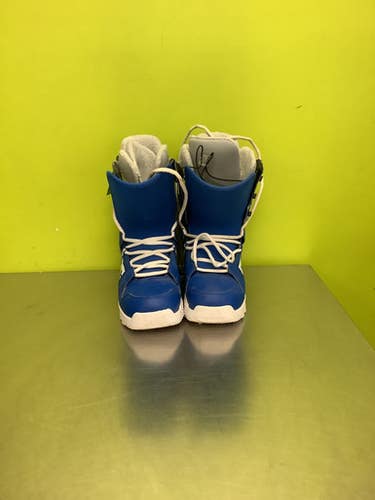 Used DC Shoes PHASE 2013 Mens Snowboard Boots Royal Blue Senior 9.5 11686-S000044776