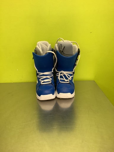 Used DC Shoes PHASE 2013 Mens Snowboard Boots Royal Blue Senior 9.5 11686-S000044776