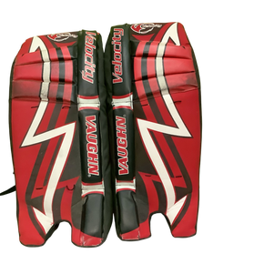 Used Vaughn VELOCITY Street Leg Pads Red XS 11686-S000044863